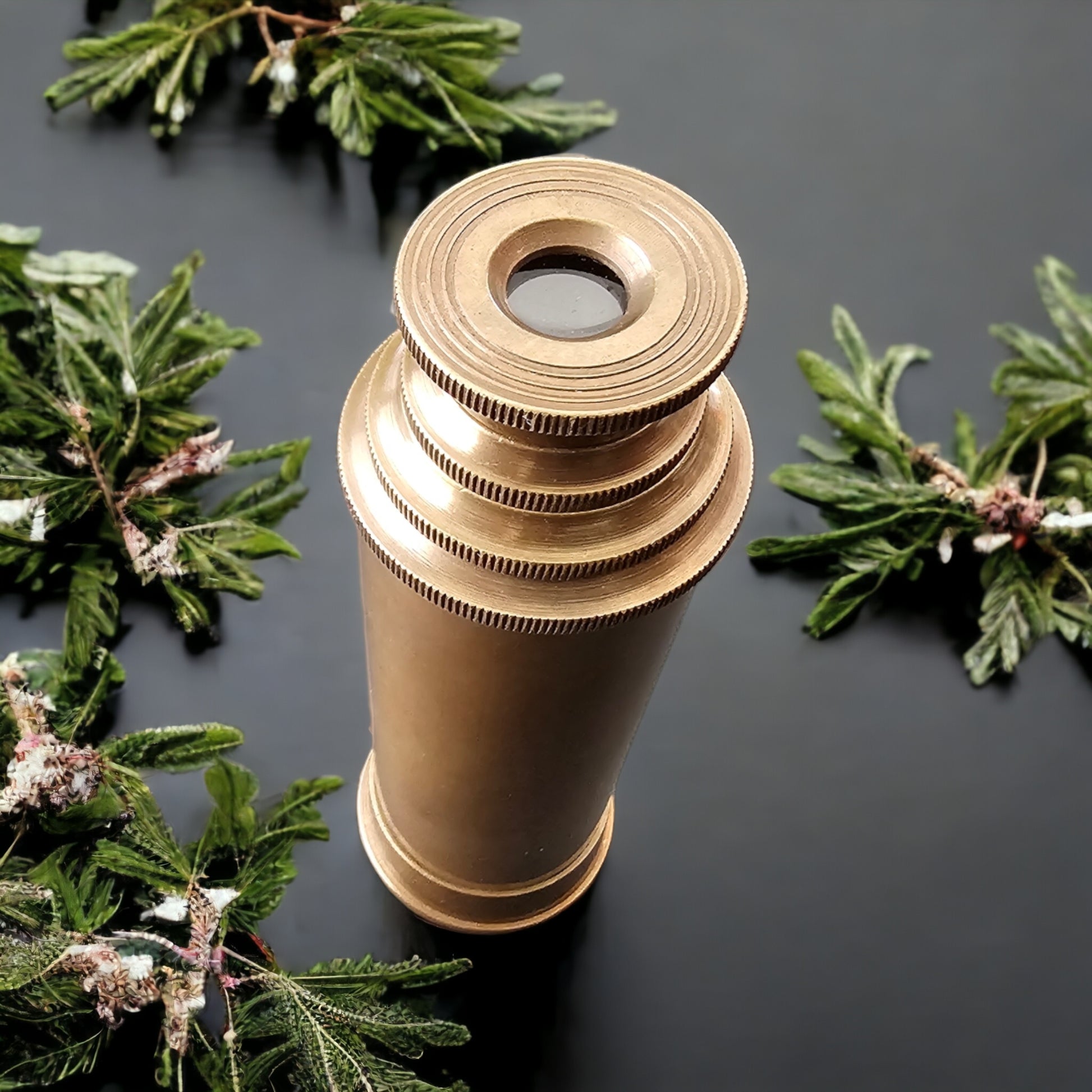 Antique Brass Pirate Telescope Replica with Customisation Options