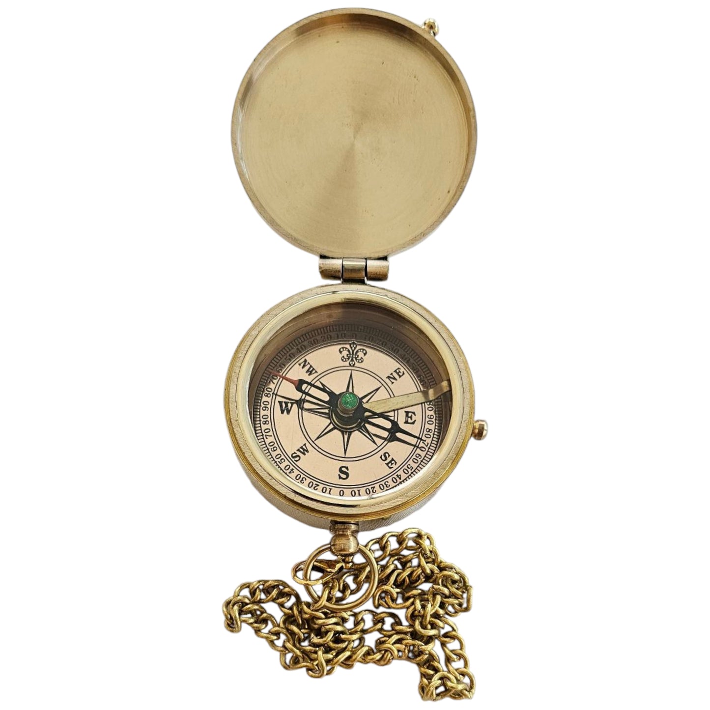 Golden compass - open