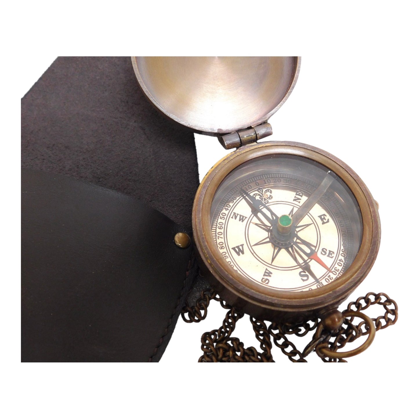 Brass quote compass