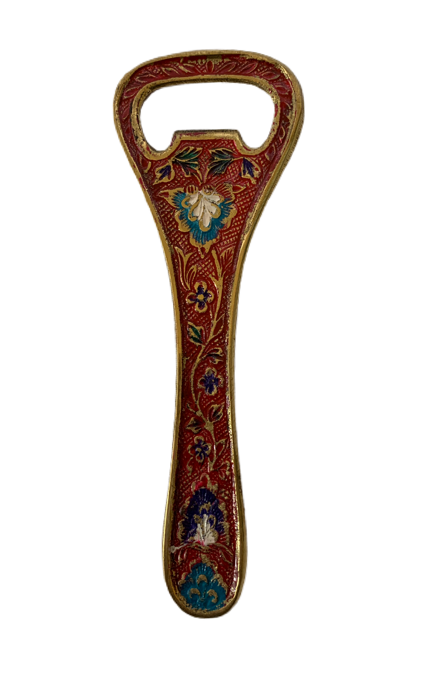Red Tribal Bottle Opener