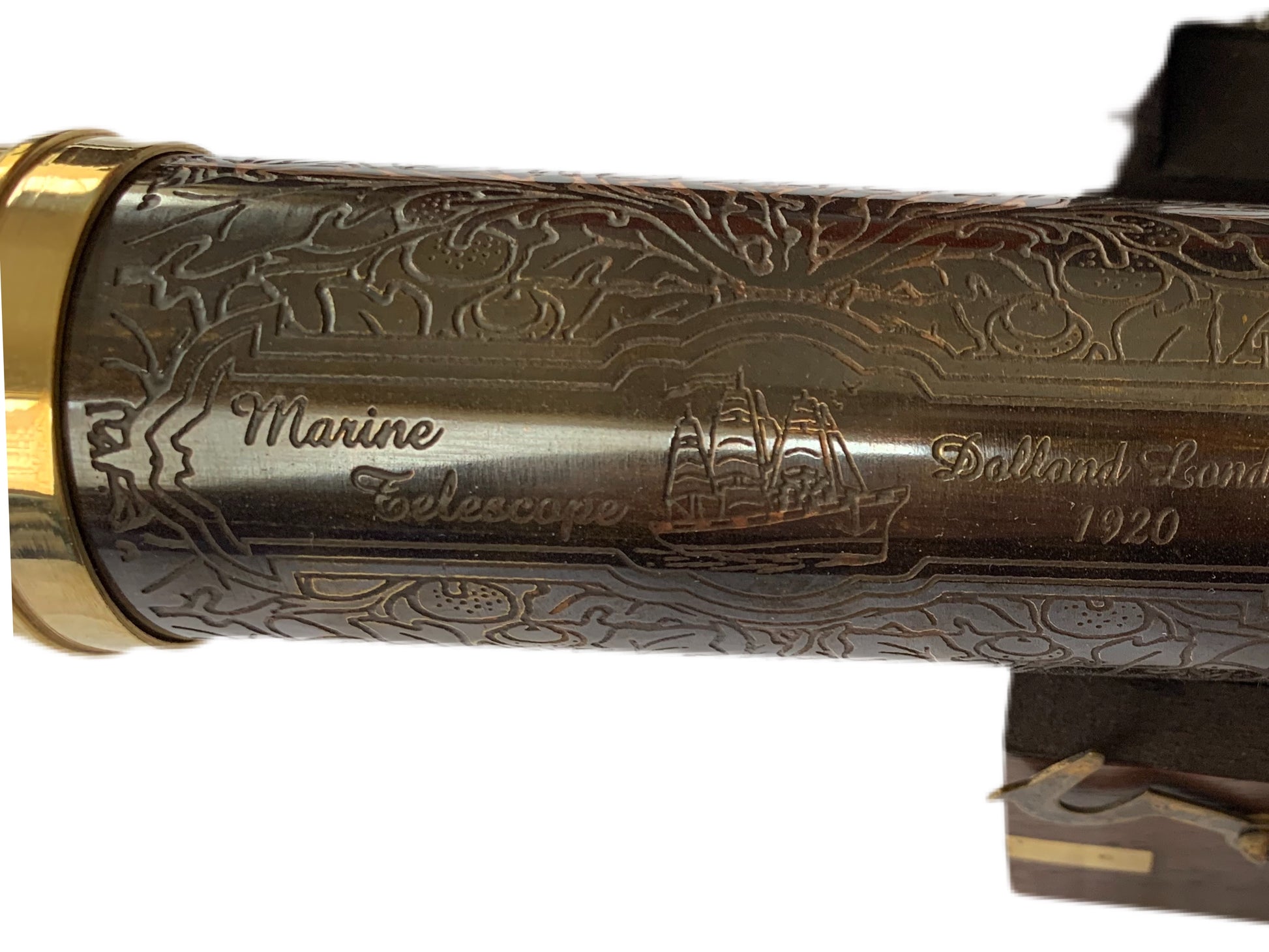 Dollond London telescope with box