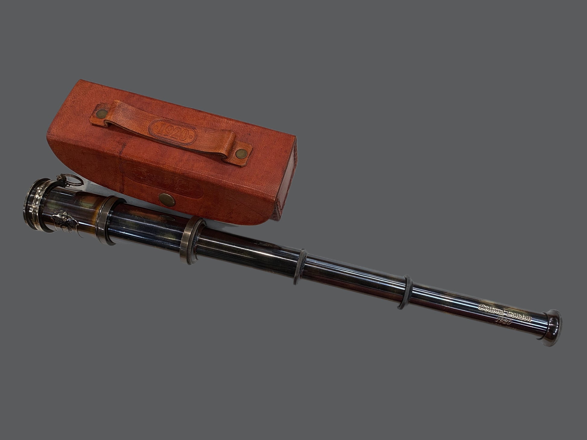 brass telescope