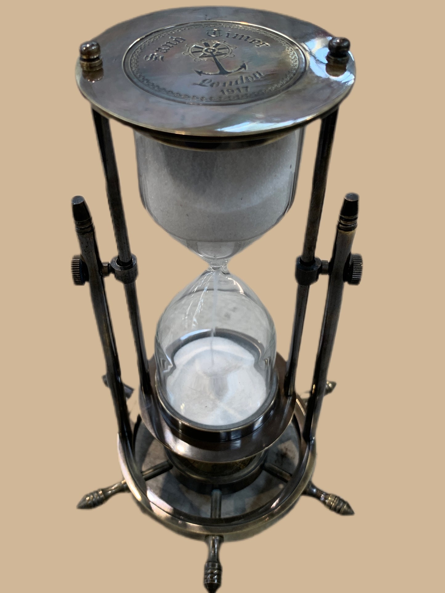 Brass Wheel Sand timer