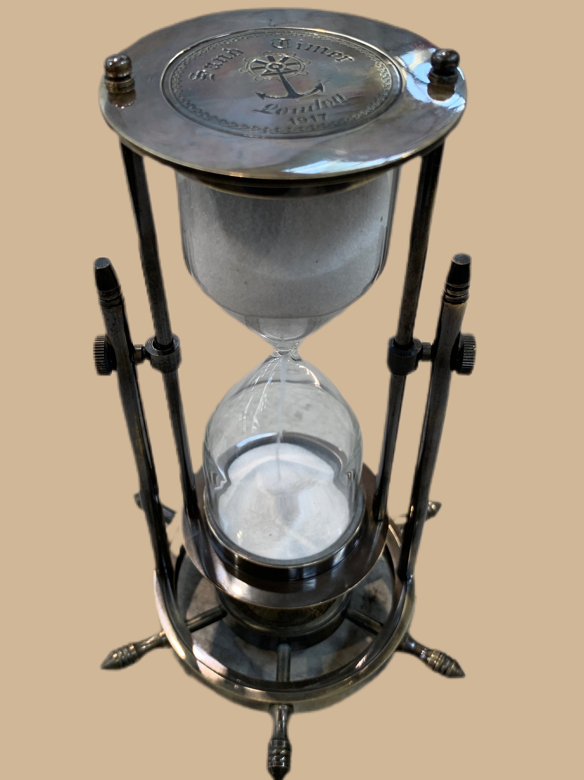 Brass Wheel Sand timer