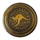Australia Penny | Brass Compass | Personalized gifts
