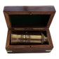 Dollond London telescope with wooden box