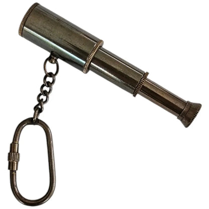 antique telescope keychain