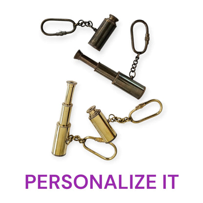 Personalise telescope keyring