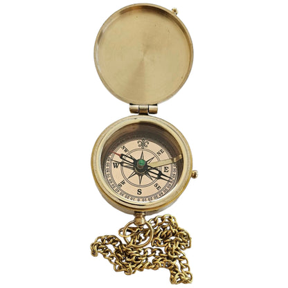 Golden compass - open