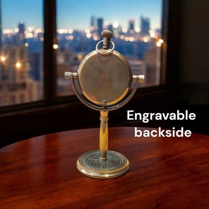 Anchor | Table Clock | Engravable mypirateshop