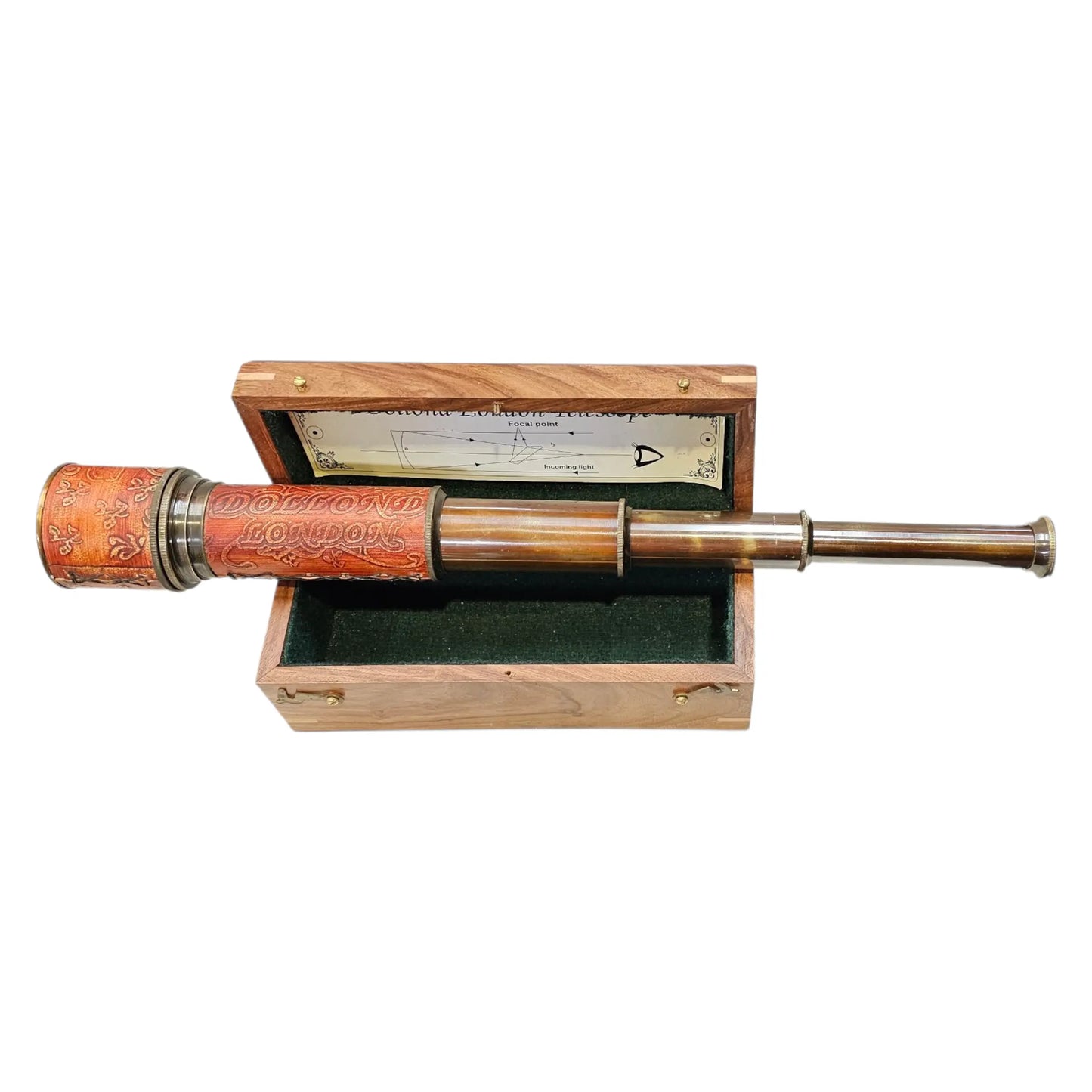 Dollond London Torch Telescope | Engravable mypirateshop