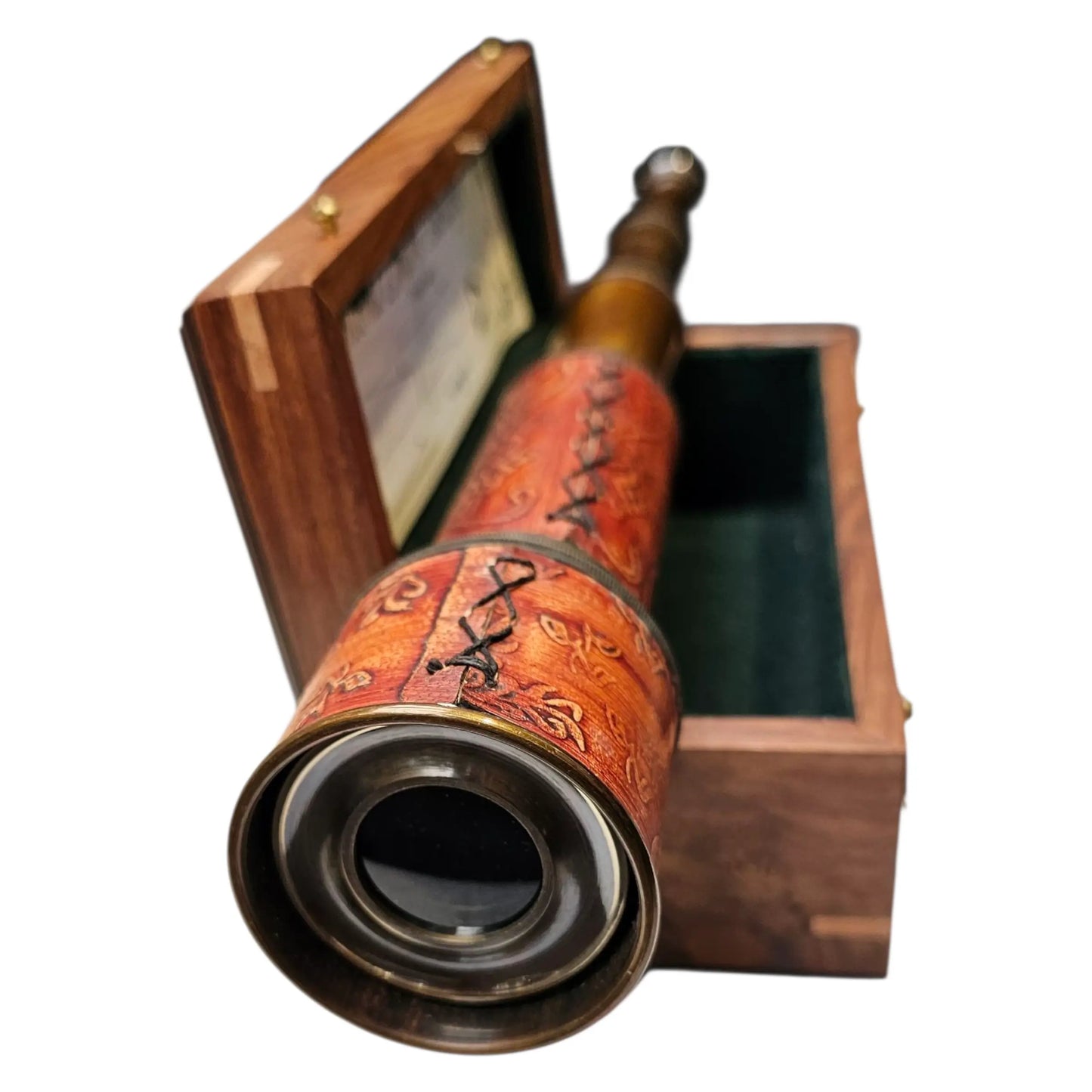 Dollond London Leather telescope
