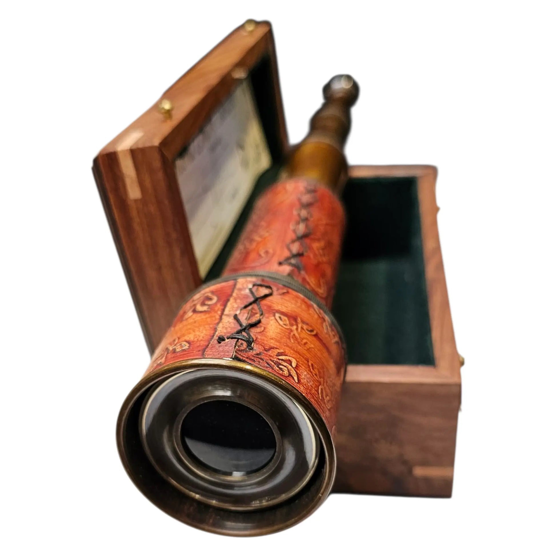 Dollond London Leather telescope