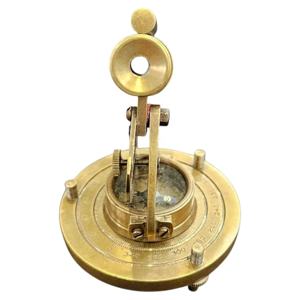 Brass Alidade – Nautical-Style Surveying Instrument mypirateshop