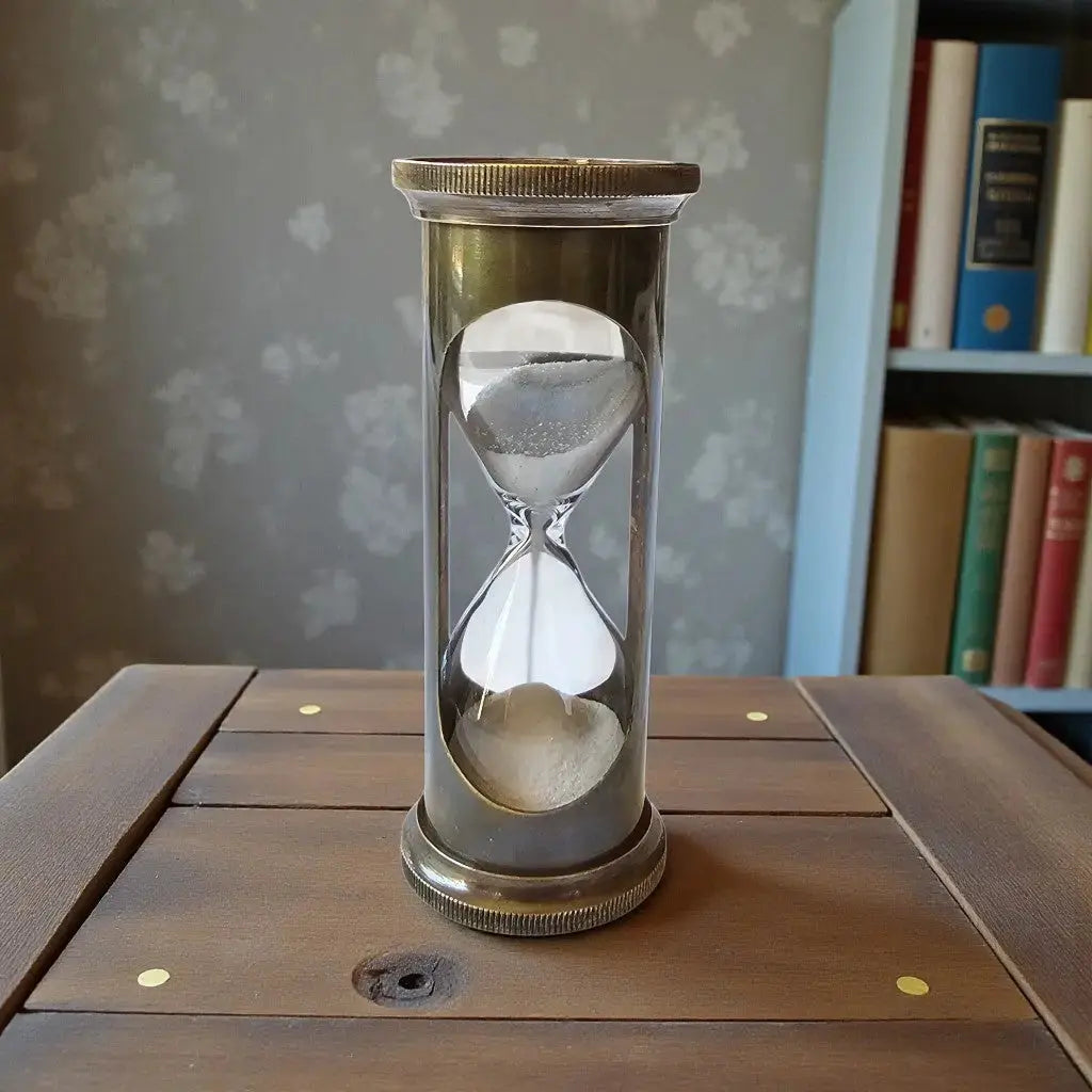 1 Minute Sand timer | Engravable | Brass mypirateshop