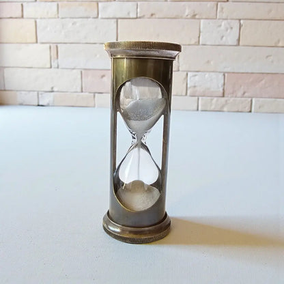 1 Minute Sand timer | Engravable | Brass