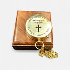 Brass Compass | Baptism and Confirmation gift Motivational mypirateshop