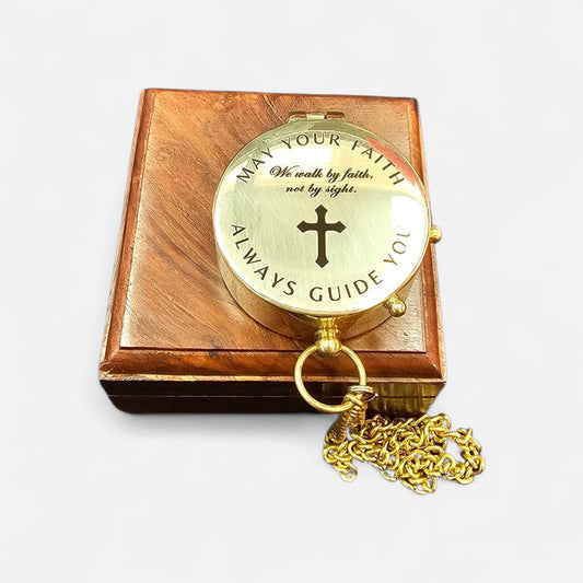 Brass Compass | Baptism and Confirmation gift Motivational mypirateshop