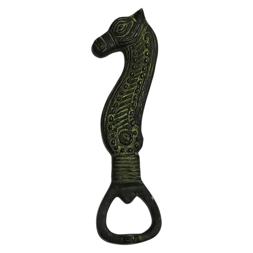 Seahorse Bottle Opener | Cast Iron Vintage Bar Accessory mypirateshop