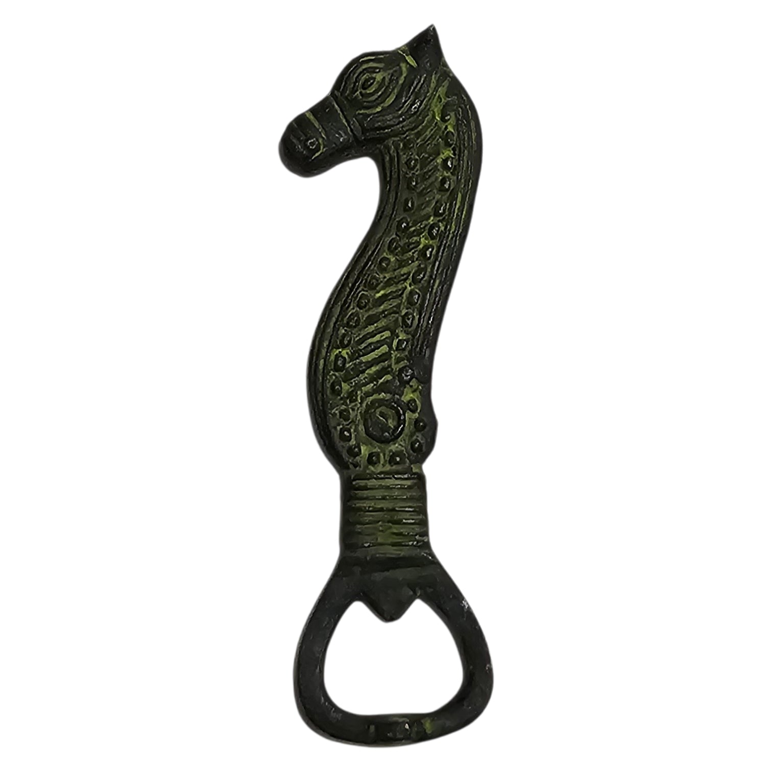 Seahorse Bottle Opener | Cast Iron Vintage Bar Accessory mypirateshop