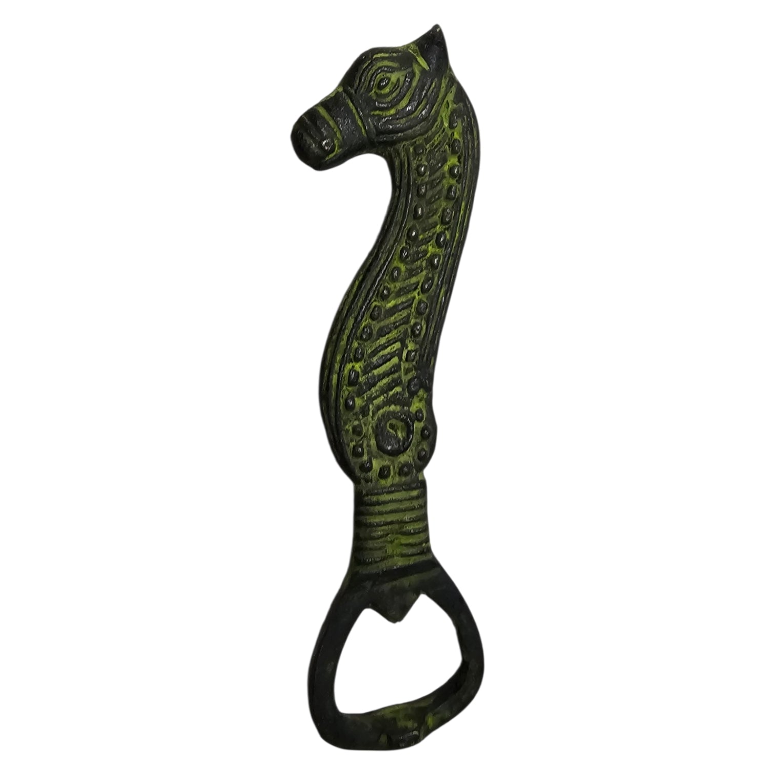 Seahorse Bottle Opener | Cast Iron Vintage Bar Accessory mypirateshop
