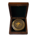 Australia Penny | Brass Compass | Personalized gifts