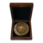 Australia Penny | Brass Compass | Personalized gifts