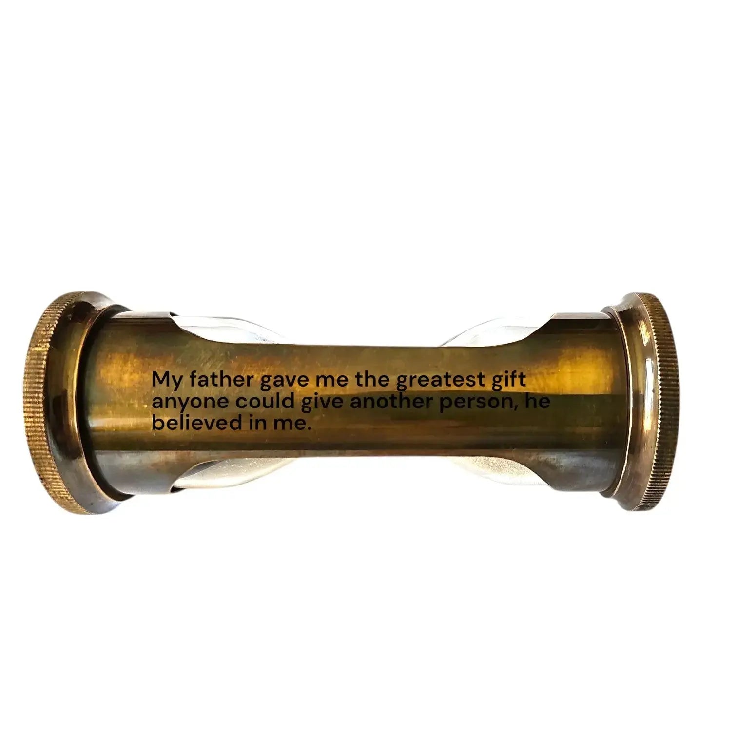 1 Minute Sand timer | Engravable | Brass mypirateshop