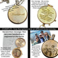 Australia Penny pocket watch with wooden box