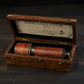 Dollond London telescope in a wooden box.