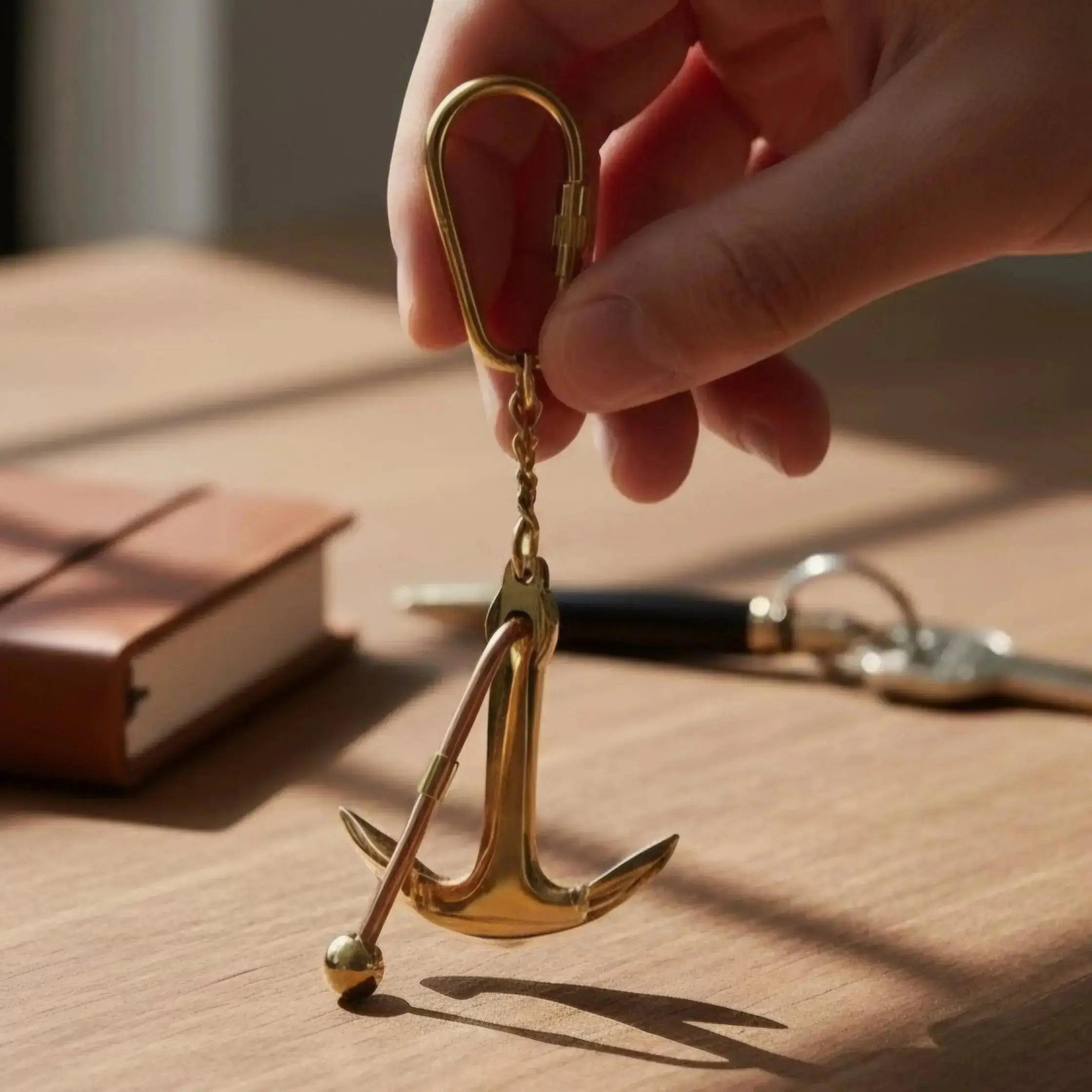 Ship's Anchor Keyring