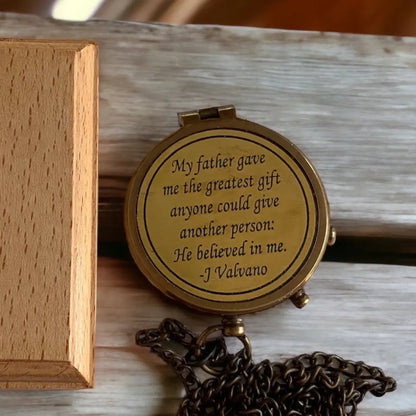 My father gave me the greatest gift