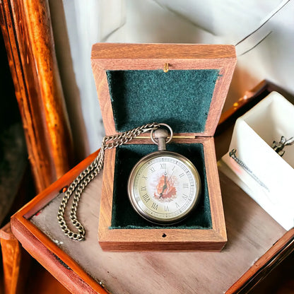 Australian Penny Pocket Watch With Box | Nautical Brass Gifts mypirateshop