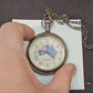 Australia Flag Pocket Watch | Engravable