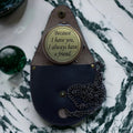 Brass compass with engraved friendship quote, a perfect way to show appreciation for a special friend