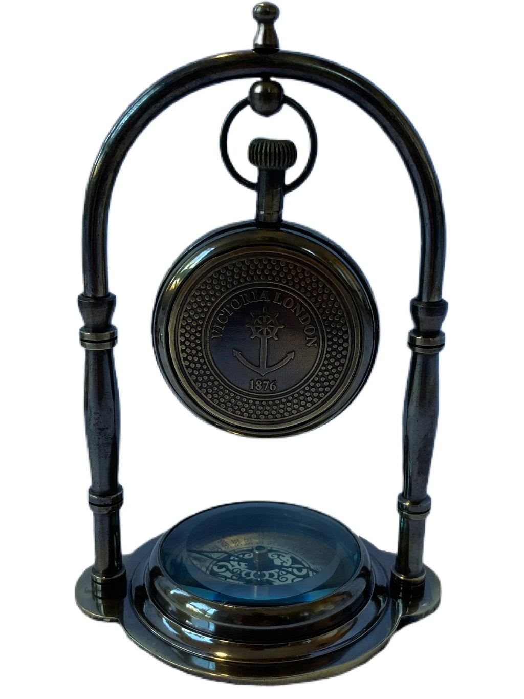Arch compass clock