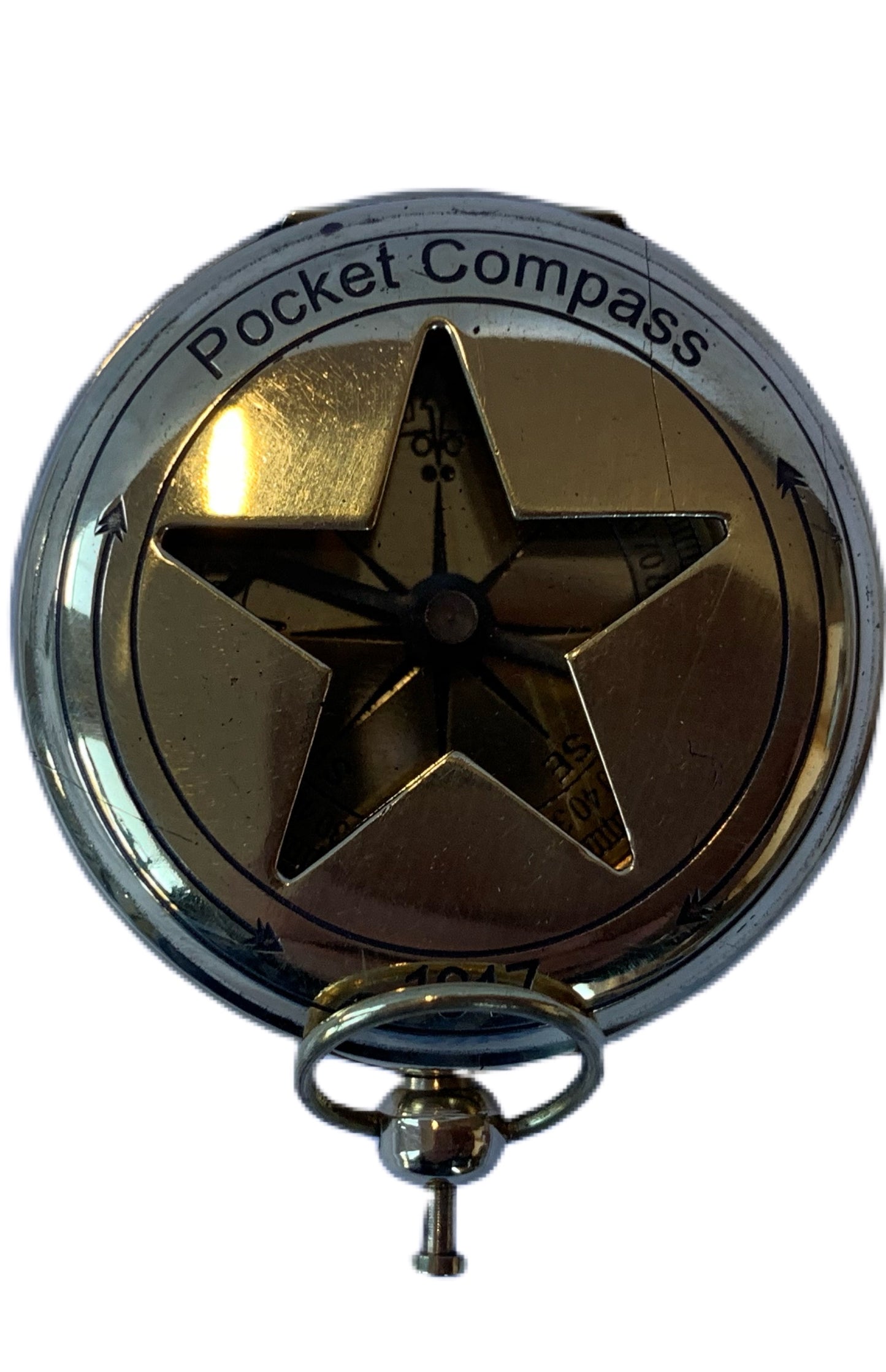 Star Open Face Compass