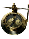 Small Gold Round Sundial mypirateshop