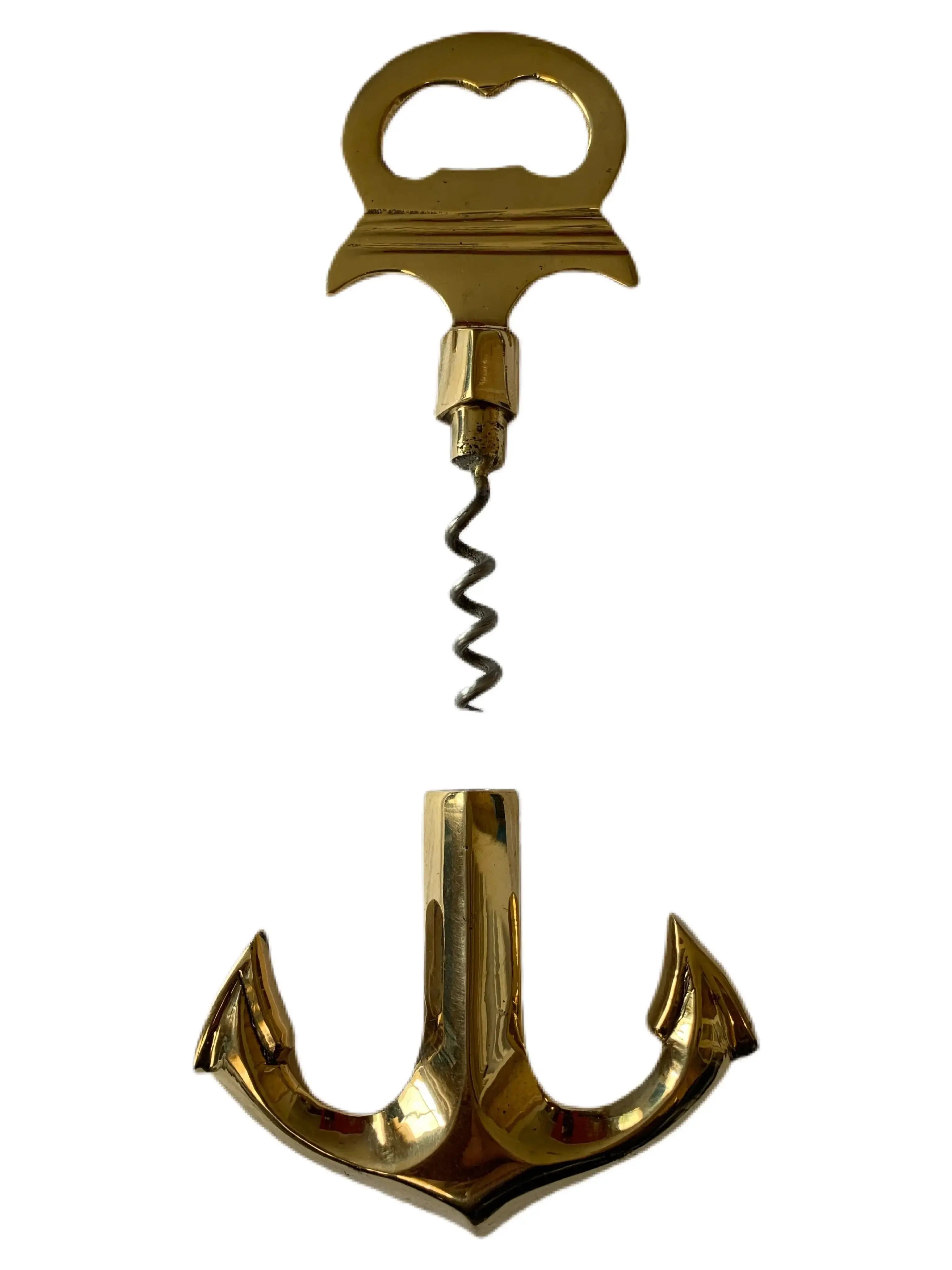 Anchor Bottle opener with cork screw