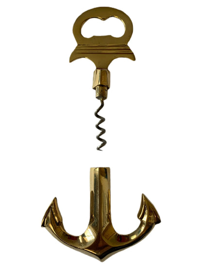 Anchor Bottle opener with cork screw