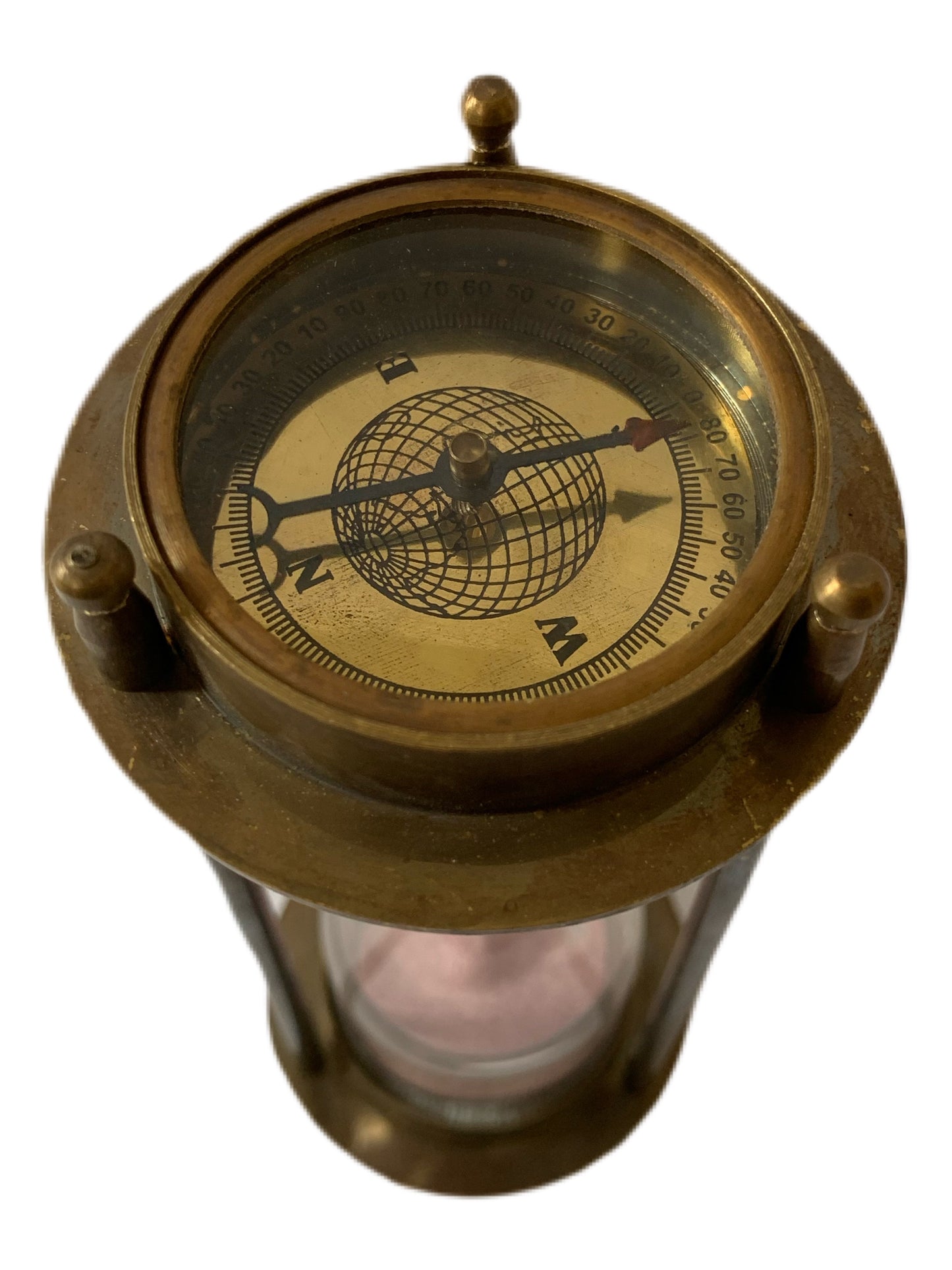 Egg timer with compass