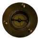 brass compass encased sand timer