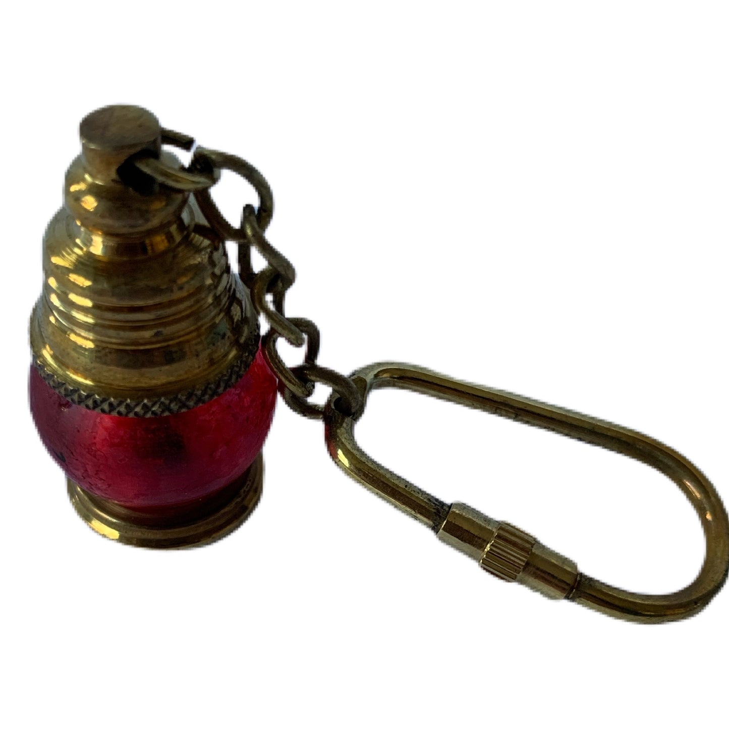 Red Lamp Keyring