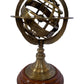Medium Brass Armillary Sphere