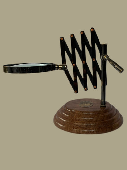Magnifier with extendable arm