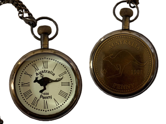 Pocket Watch - Australia Penny