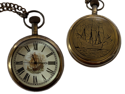 Pocket Watch - Ship